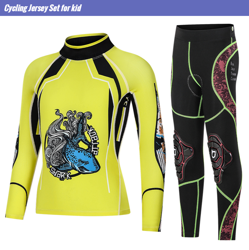 Cycling Gear For Sale - RJYC Kids Cycling Jersey Set Long
