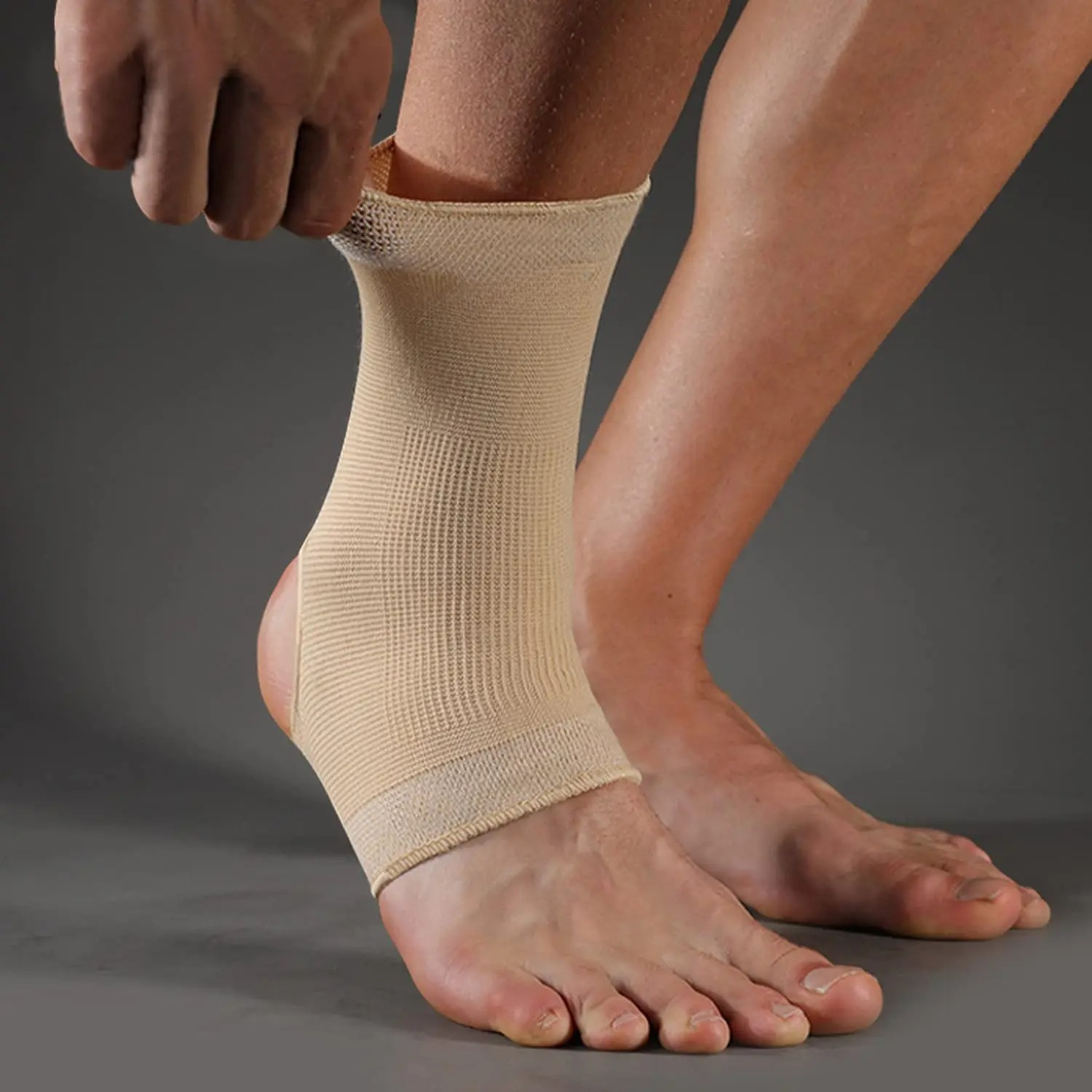 Cycling Gear - 1pc Skin Color Sports Ankle Support