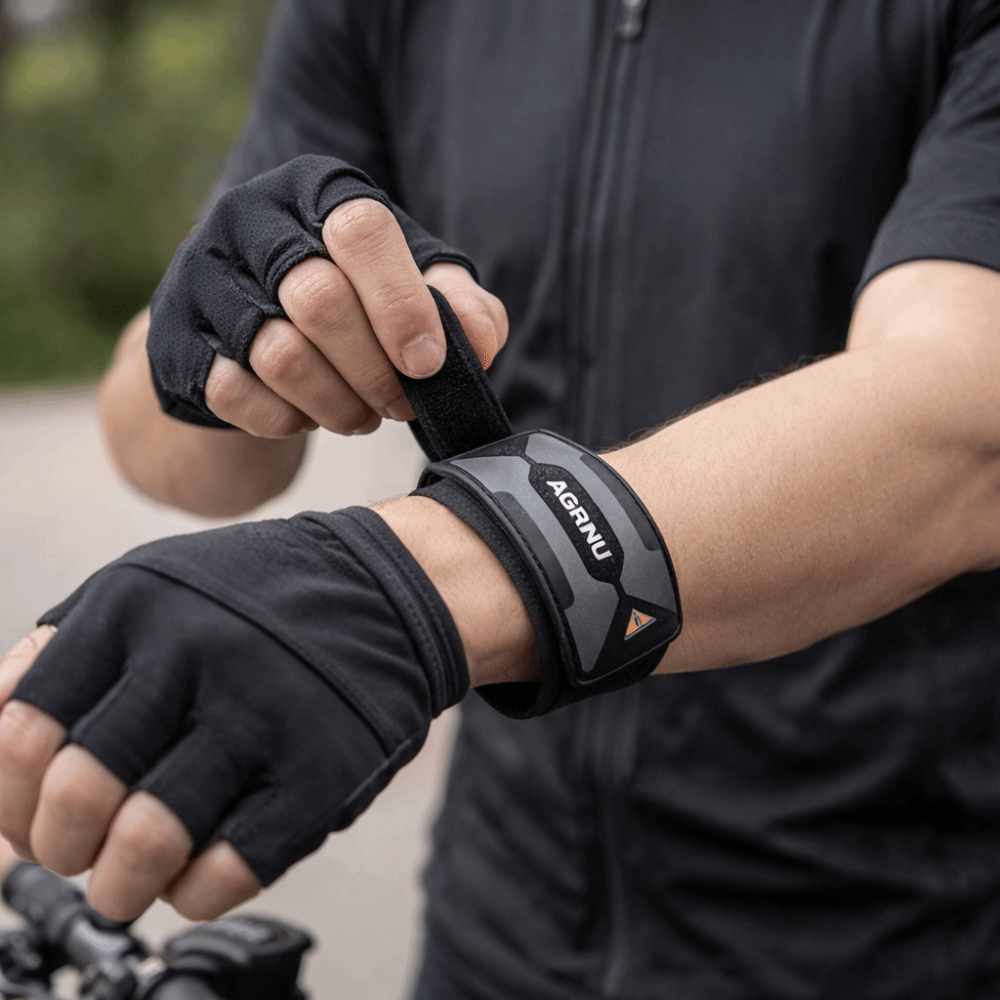 Cycling Gear - Waterproof Reflective Cycling Leg Bands Adjustable