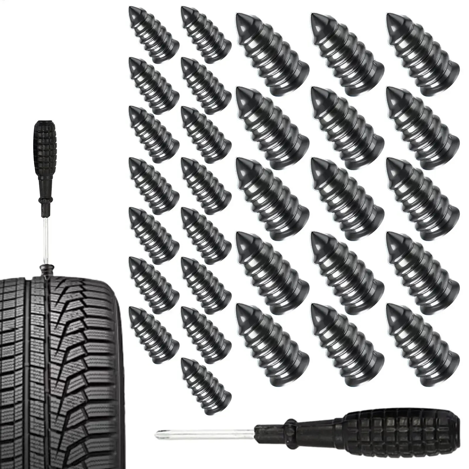 Tubeless Tire Sealant - 10/30PCs Car Motorcycle Vacuum Tire Repair