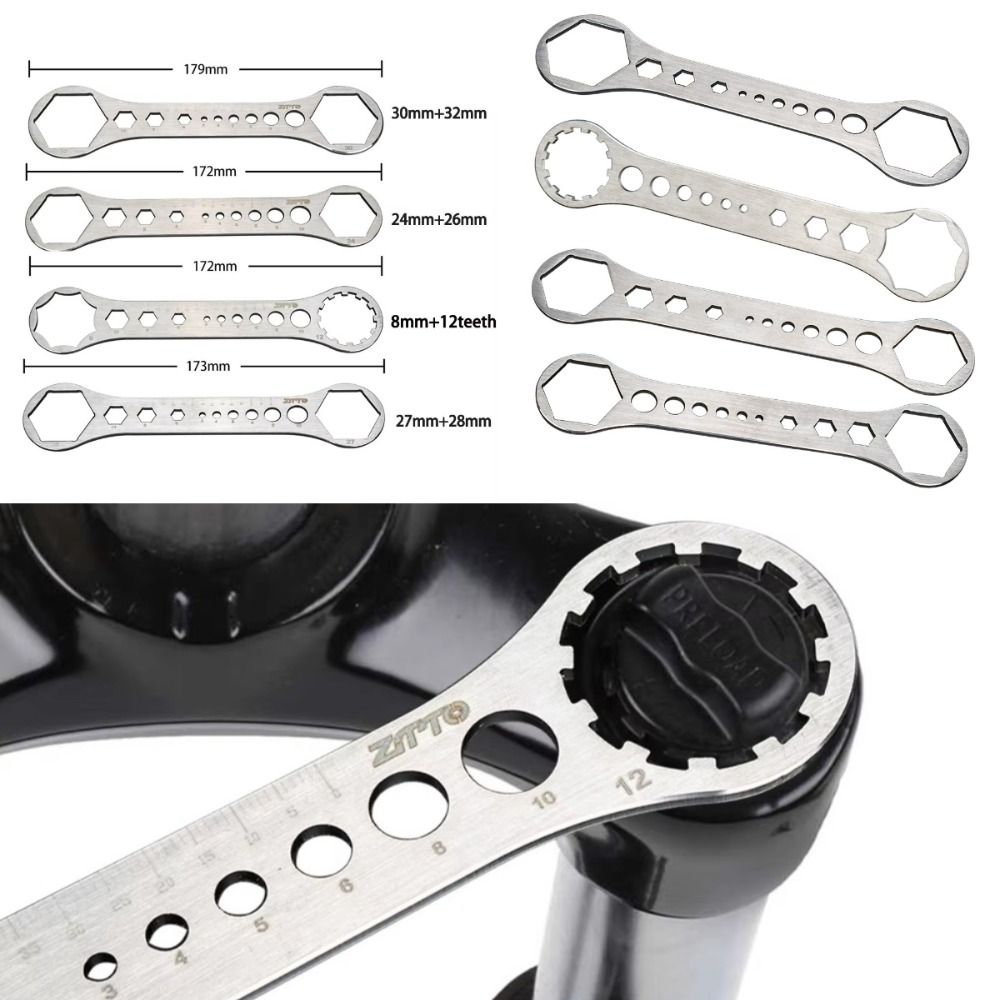 Cycling Low Gear - Stainless Steel Bicycle Fork Wrench Cycling