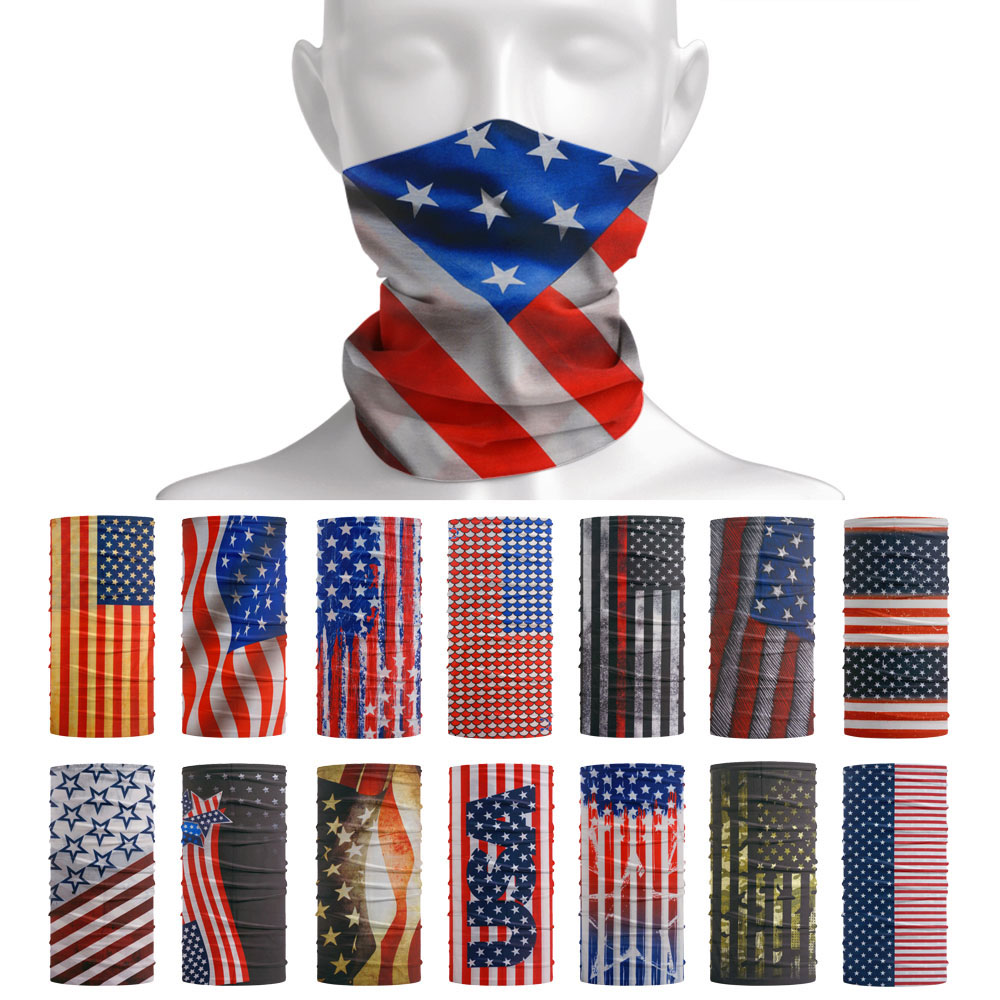 USA Flag Pattern Sun Protectiv - Cycling Gear reseña y precio