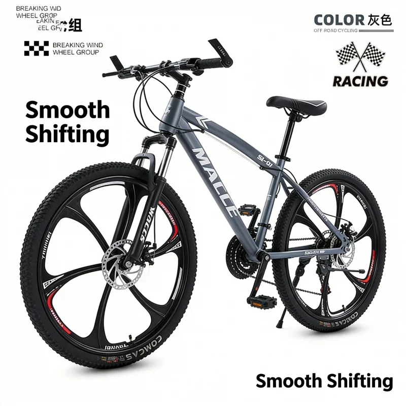 Adult Gray Six-Spoke High-End  - Cycling Low Gear reseña y precio