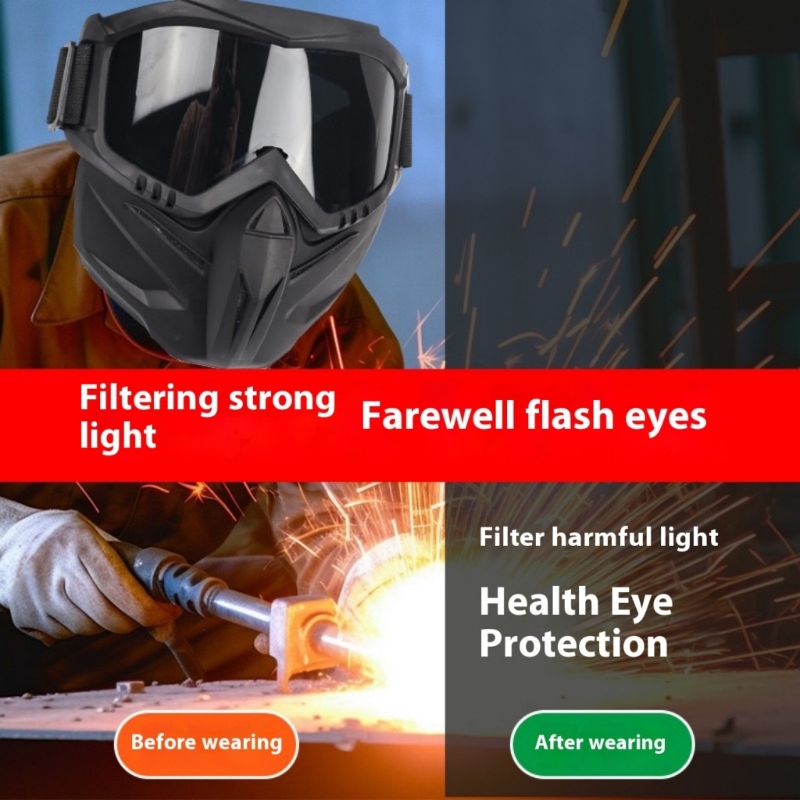 Welding Helmet Windproof Prote - Cycling Gear For Sale reseña y precio