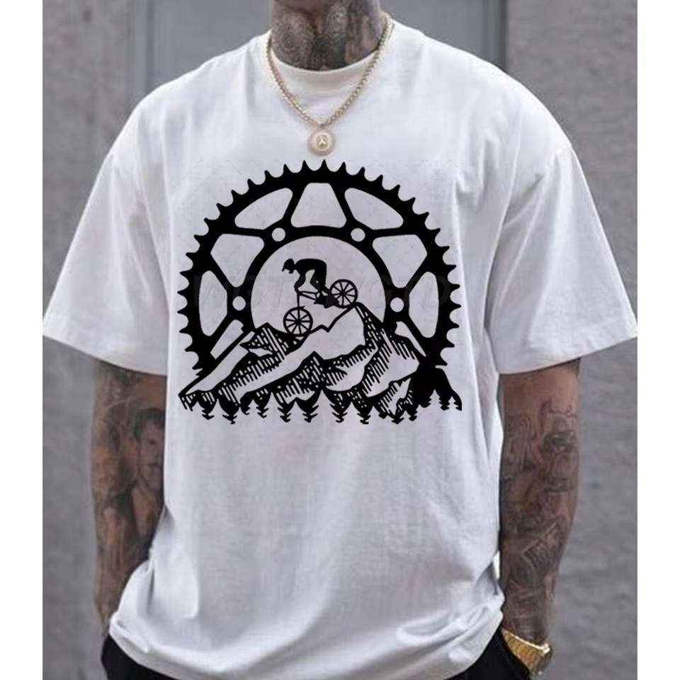 Cycling Graphic Print T-shirts - Cycling Gear Shop reseña y precio