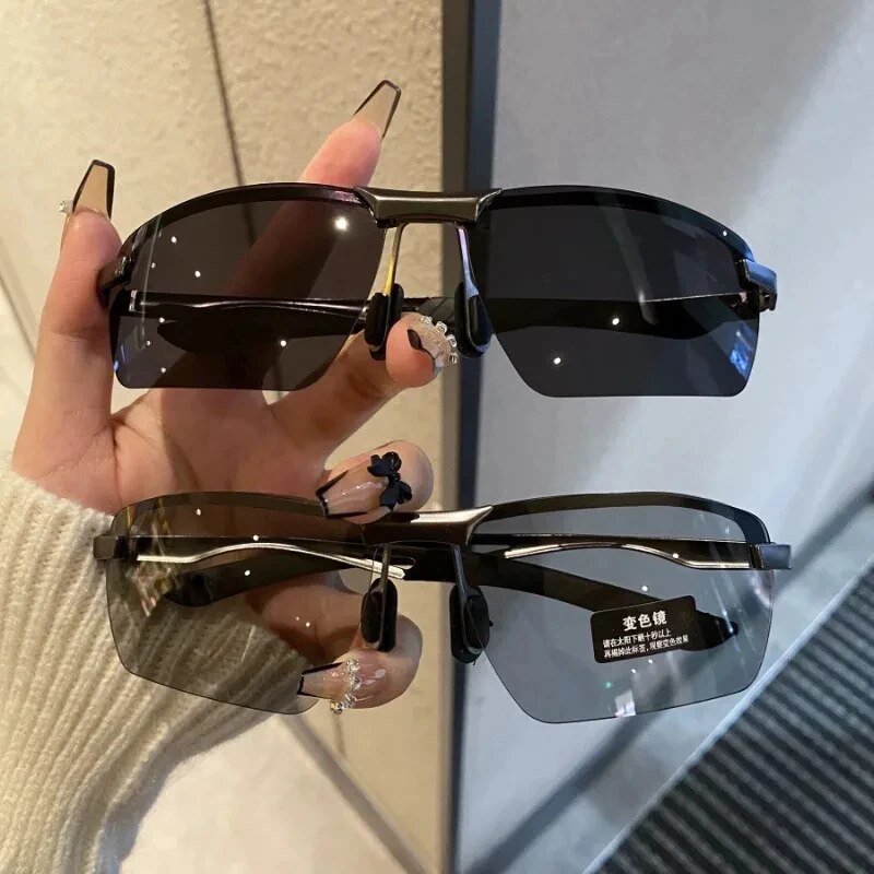 Photochromic Half Frame Sungla - Cycling Glasses reseña y precio