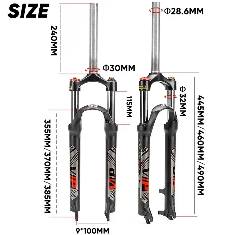 BUCKLOS Bike Suspension Fork 2 - Cycling Low Gear reseña y precio