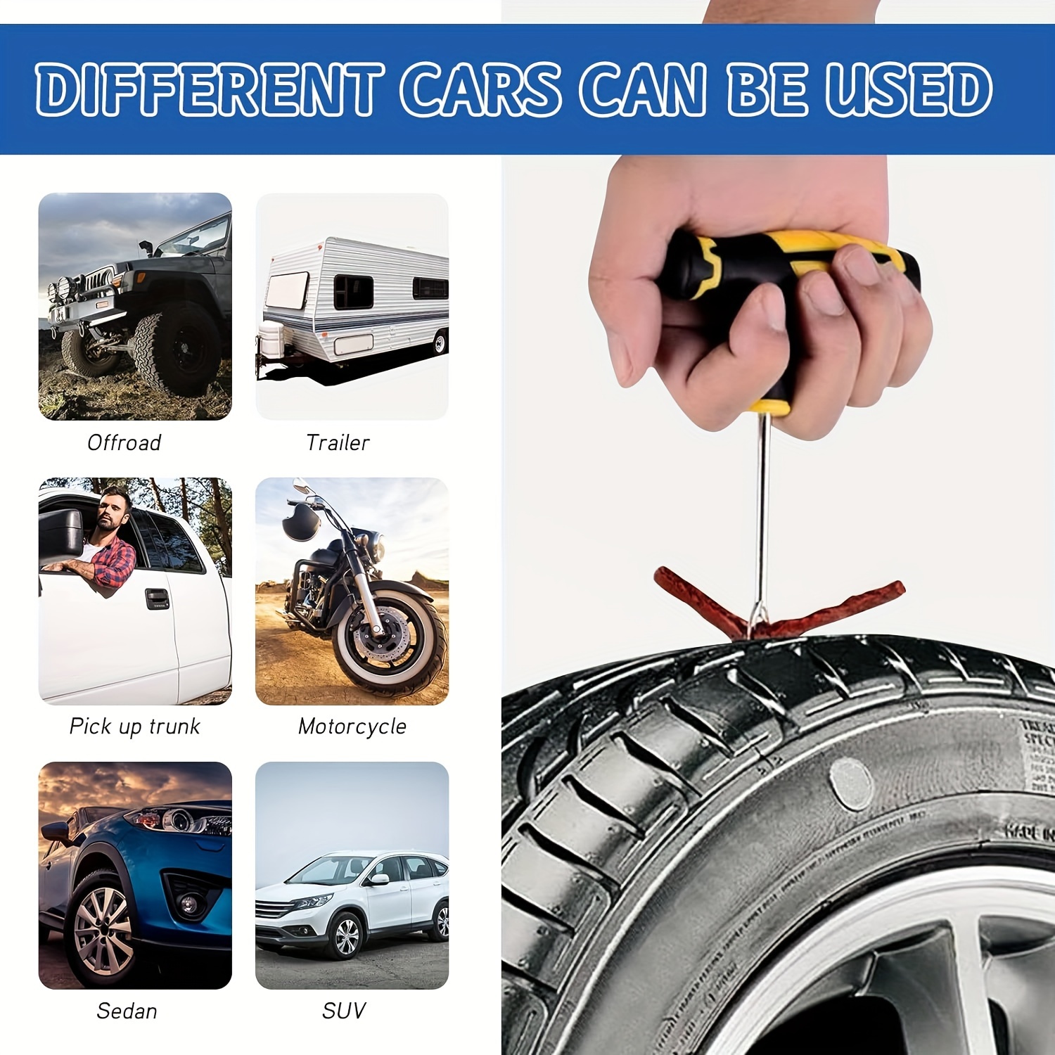 Emergency Heavy Duty Car Tire  - Tubeless Tire Sealant reseña y precio