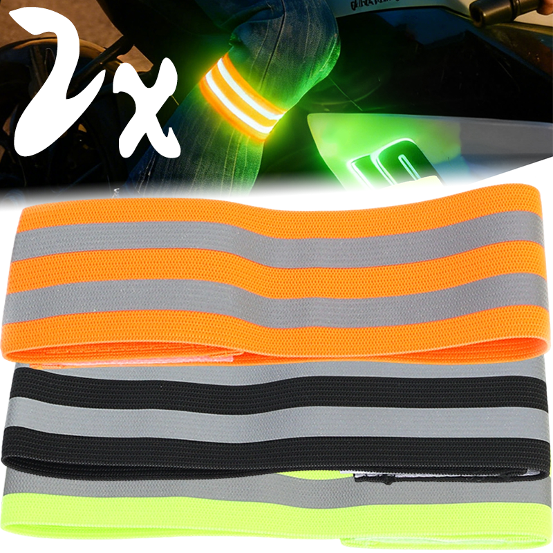 Reflective Bands Arm Wrist Leg - Cycling Gear reseña y precio
