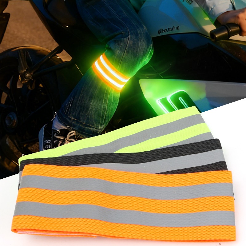 Reflective Bands Arm Wrist Leg - Cycling Gear reseña y precio