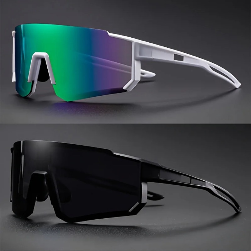 2pcs Men's Oversized Cycling S - Cycling Glasses reseña y precio