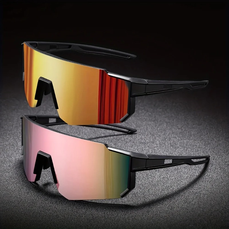 2pcs Men's Oversized Cycling S - Cycling Glasses reseña y precio