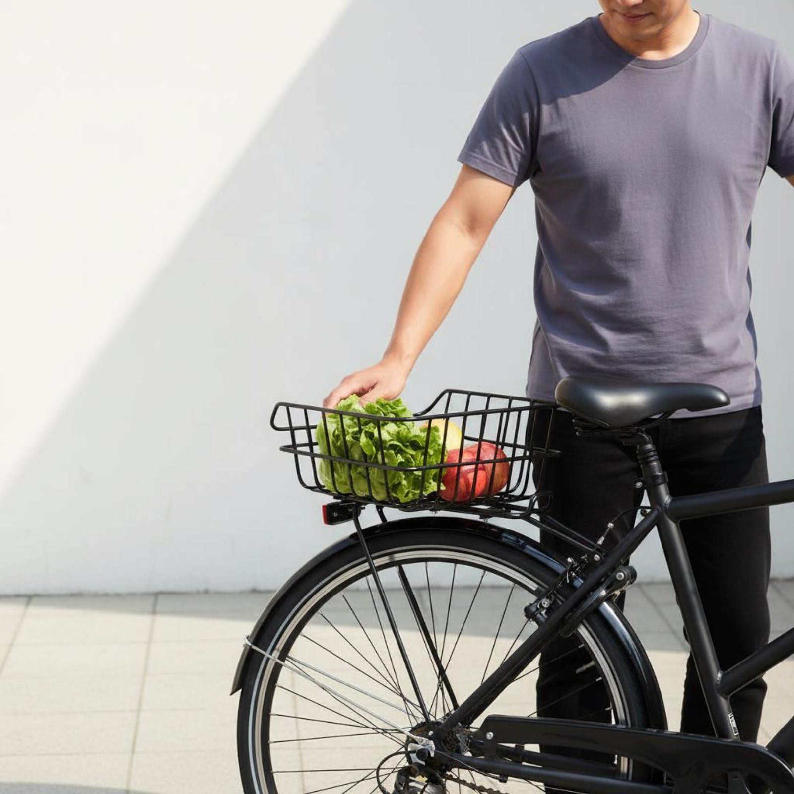 Mountain Bike Rear Basket Larg - Cycling Gear Shop reseña y precio