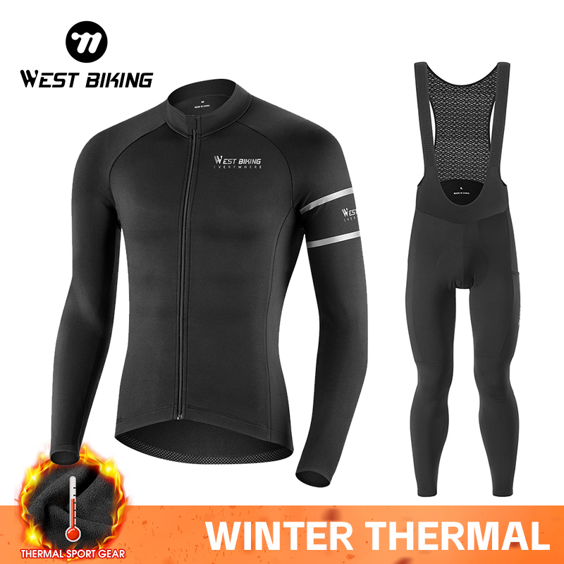 WEST BIKING Winter Fleece Cycl - Cycling Gear For Sale reseña y precio
