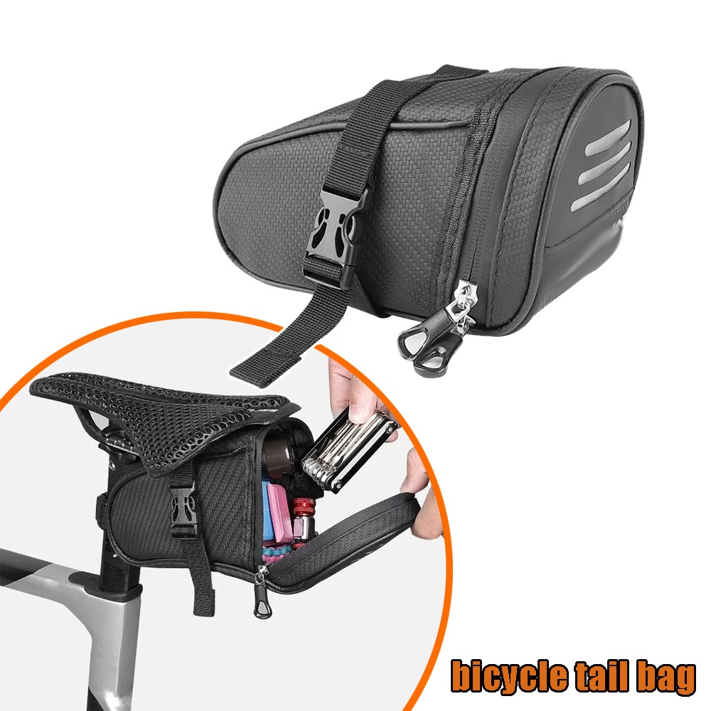 Riding Saddle Bag Bicycle Bag  - Cycling Gear And Equipment reseña y precio