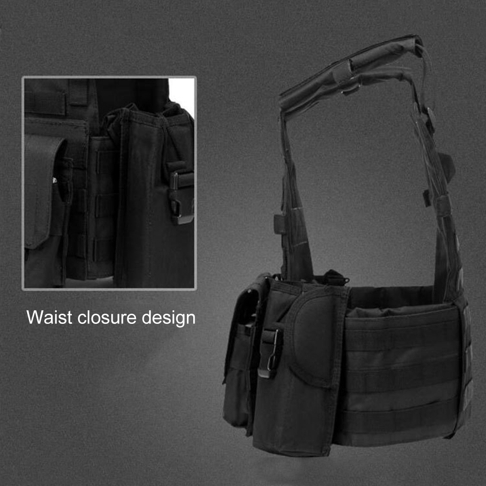 Camouflage Plate Carrier Vest  - Cycling Gear And Equipment reseña y precio