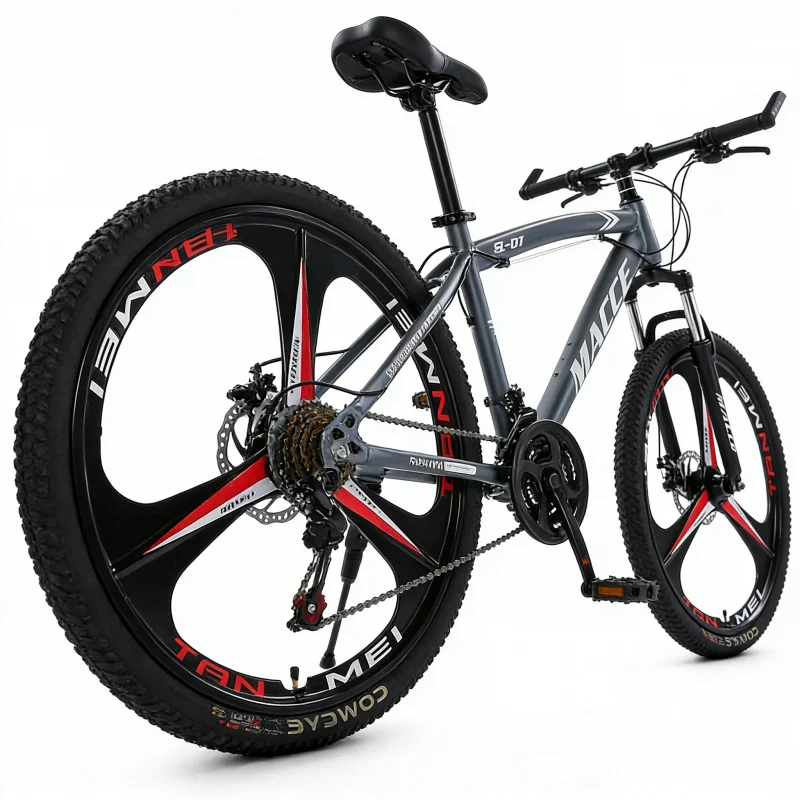 Gray 3-Blade High-End Mountain - Cycling Low Gear reseña y precio