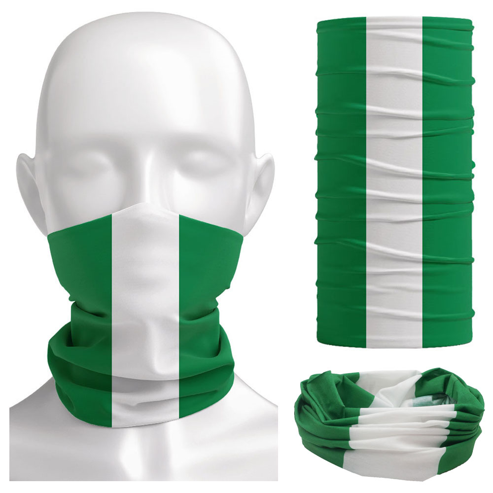 Nigeria Flag Bandanna Women Ne - Cycling Gear reseña y precio