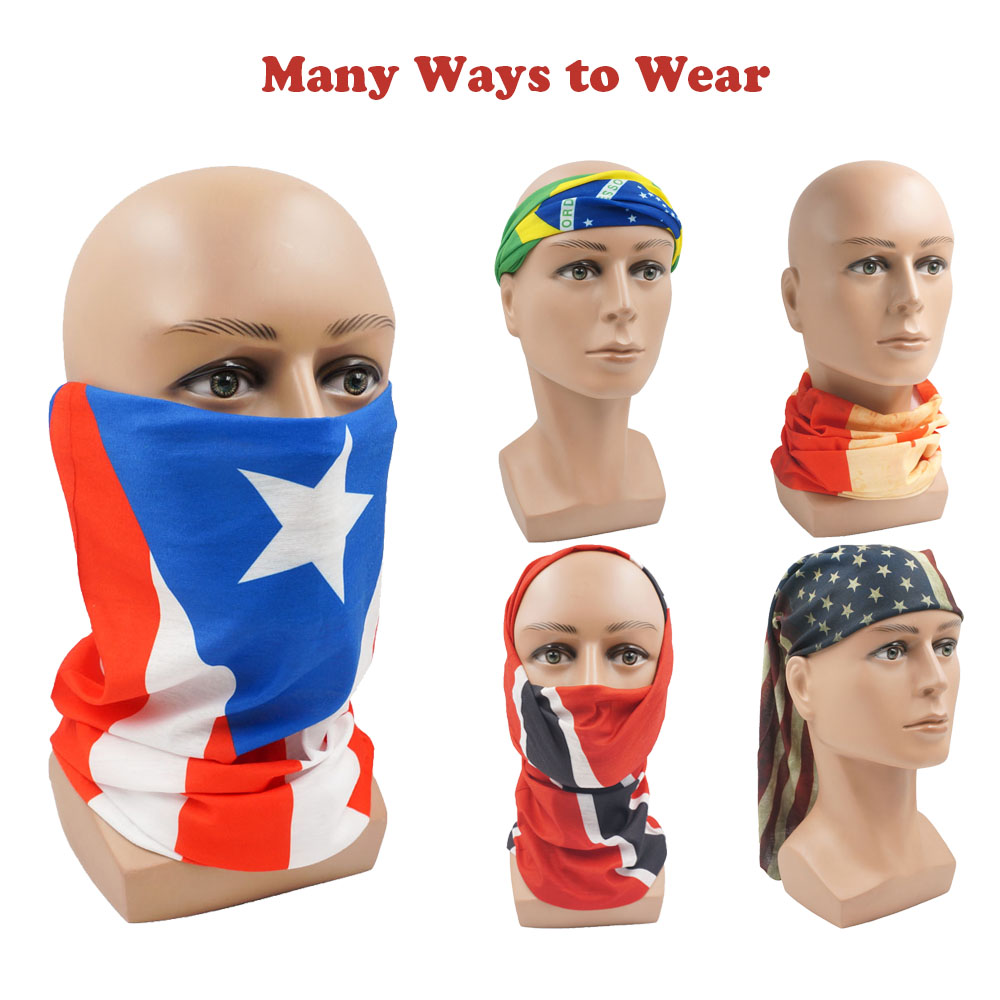 Nigeria Flag Bandanna Women Ne - Cycling Gear reseña y precio