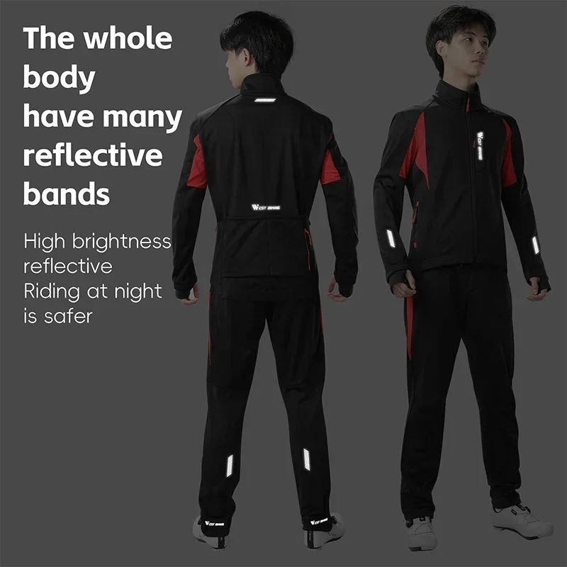 WEST BIKING Men's Winter Cycli - Cycling Gear For Sale reseña y precio