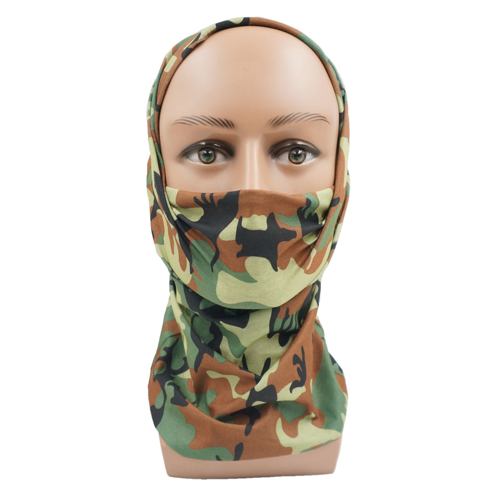 Camouflage Bandana Shemagh Sea - Cycling Gear For Sale reseña y precio