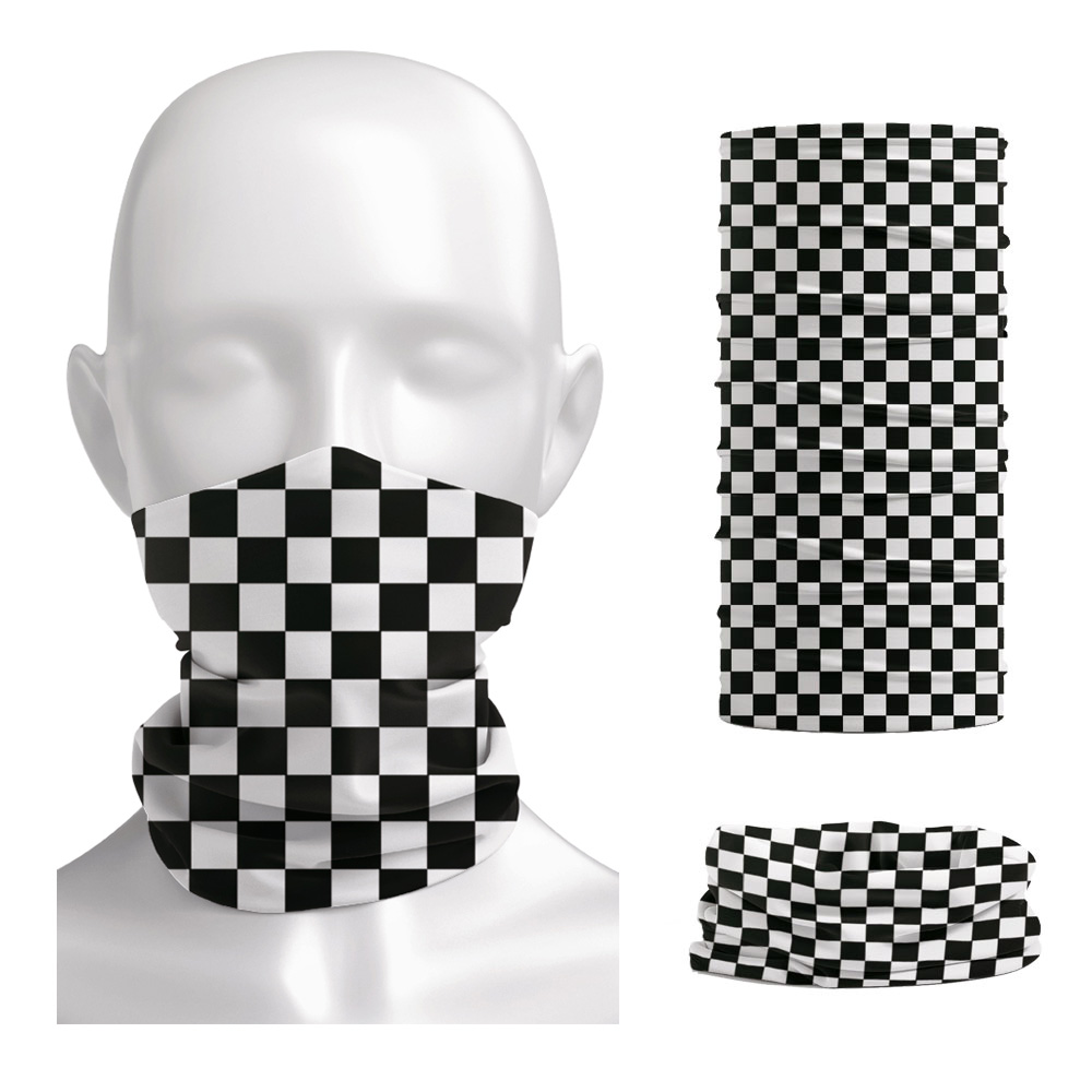 Checkered Ska Printed Headband - Cycling Gear reseña y precio
