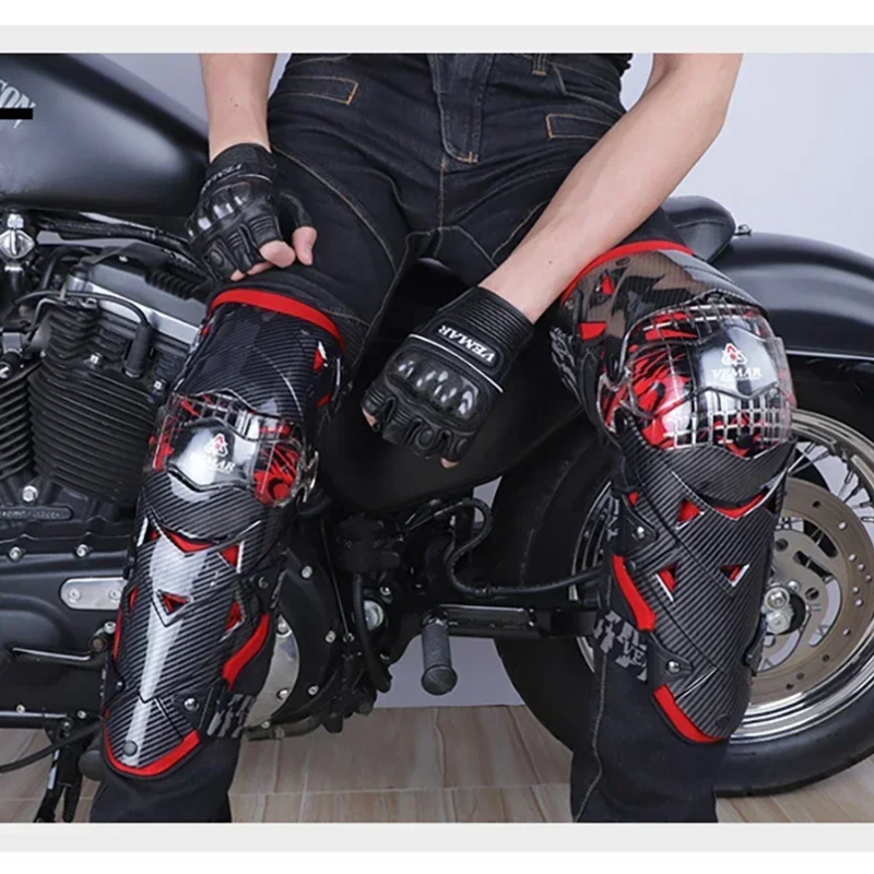 Motocross Outdoor Racing Knee  - Cycling Gear And Equipment reseña y precio